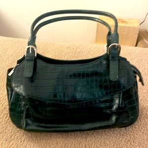 MAXX New York crocodile print Shoulder Bag